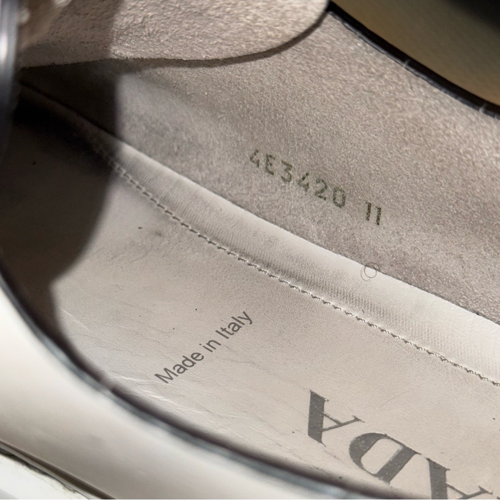Prada white chunky sole sneaker - Picture 7 of 8